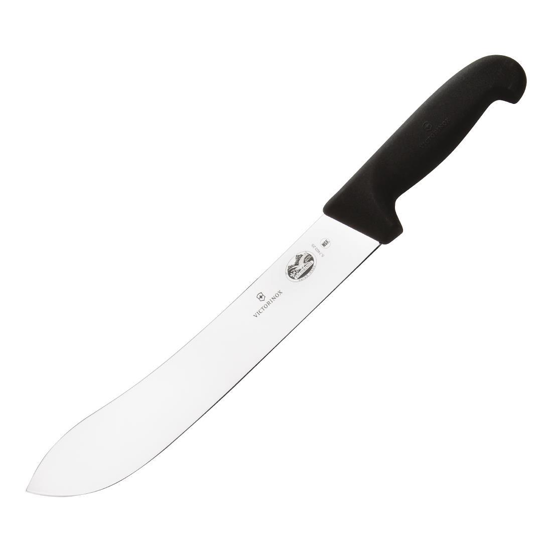 Victorinox Fibrox Butchers Steak Knife 25.5cm - C675  - 1