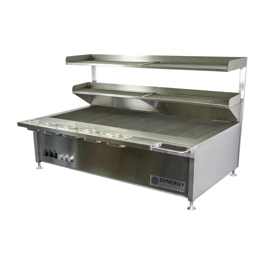 Synergy ST1300 Grill with Garnish Rail and Slow Cook Shelf - FD493  - 2