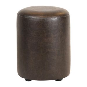 Cylinder Faux Leather Bar Stool Peat (Pack of 2) - FT451  - 1
