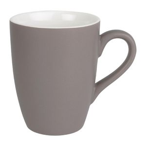 Olympia Matt Pastel Mug Grey 340ml (Pack of 6) - CS041  - 1