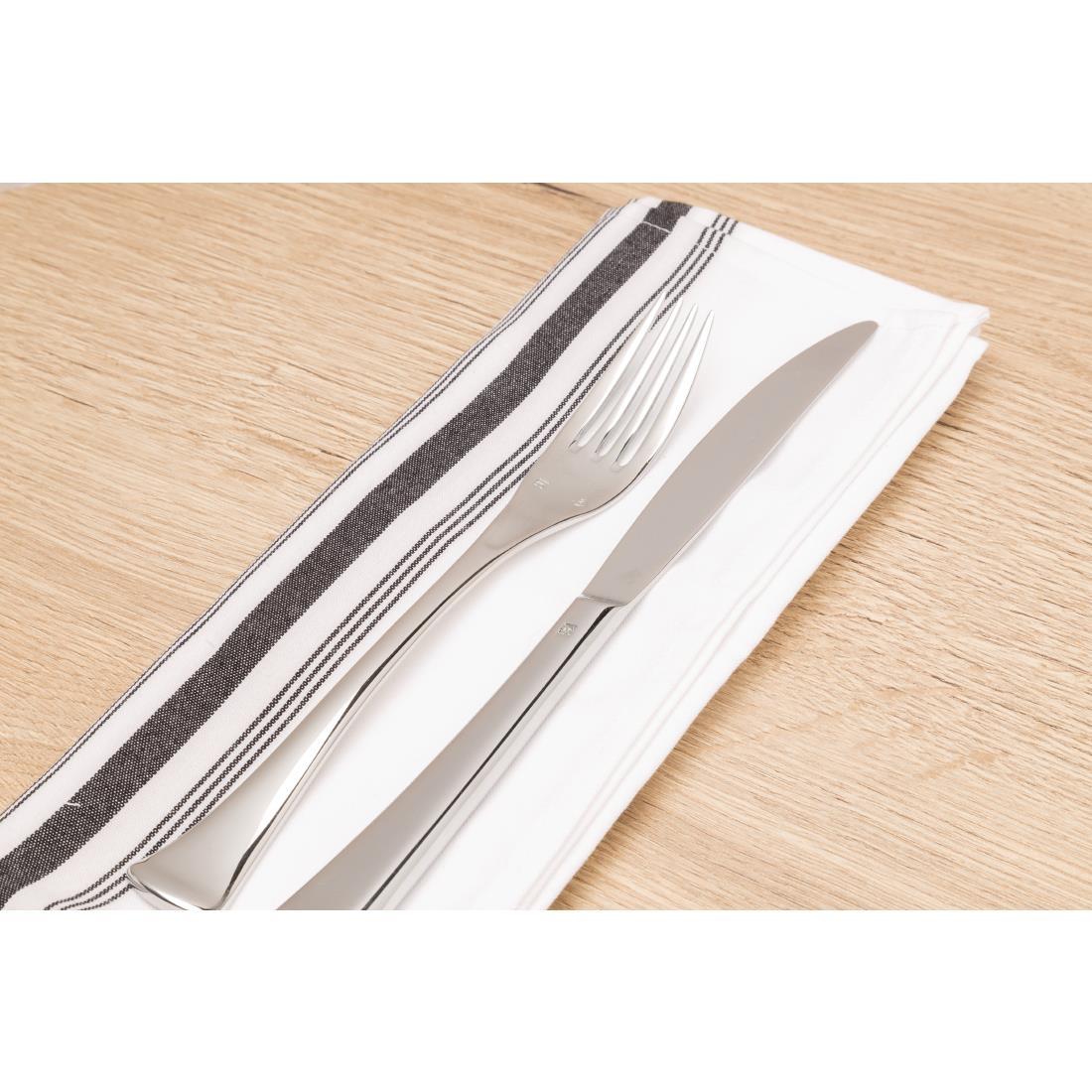 Bistro Table Napkins Black Stripe (Pack of 10) - CM318  - 2