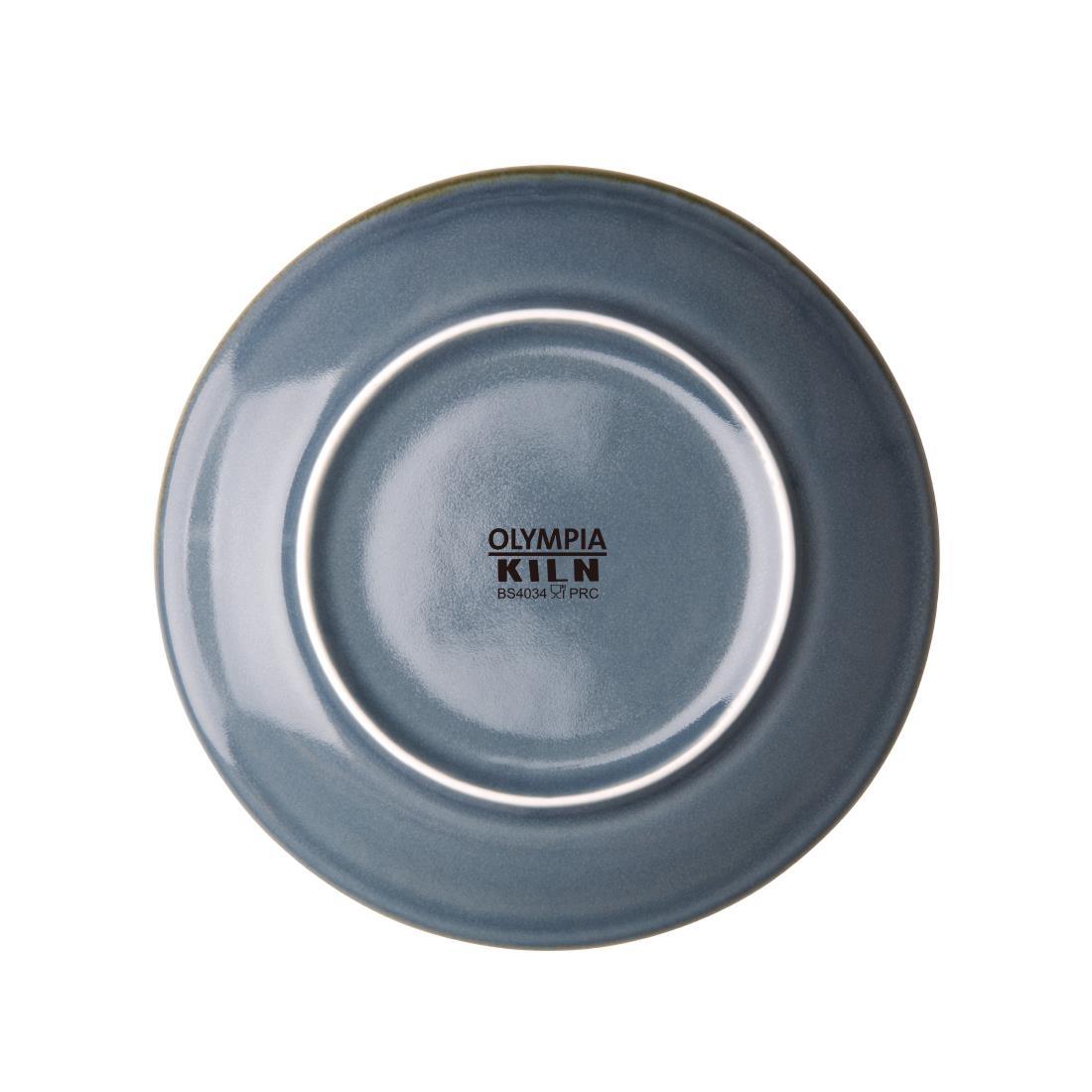 Olympia Kiln Ocean Round Coupe Plates 178mm (Pack of 6) - FA026  - 2