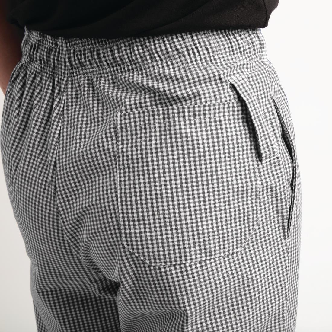 Whites Easyfit Trousers Teflon Black Check XL - A026T-XL  - 5