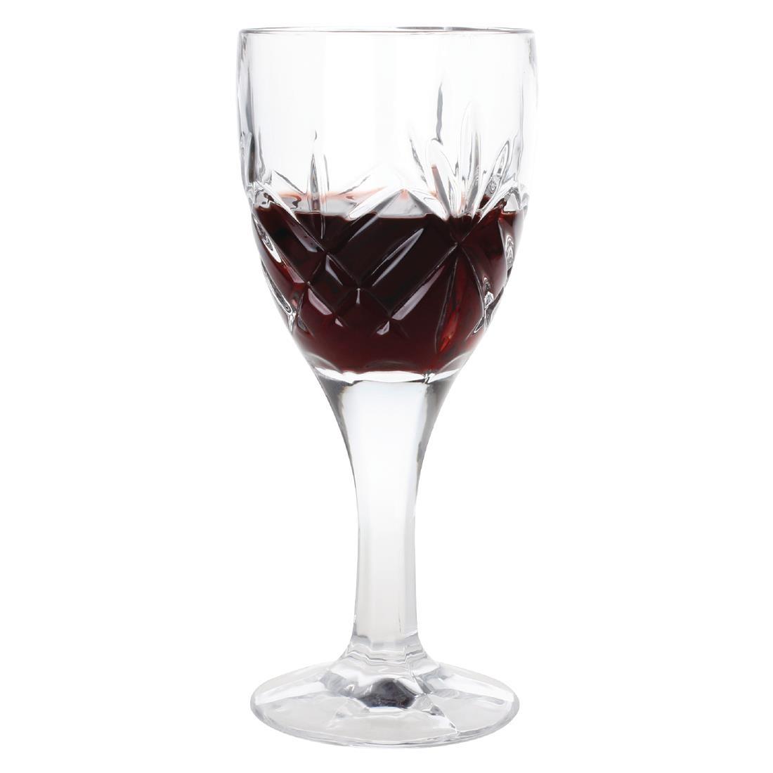 Olympia Old Duke Wine Glass 280ml (Pack of 6) - CW390  - 2
