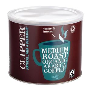 Clipper Fairtrade Arabica Coffee 500g - FW820  - 1