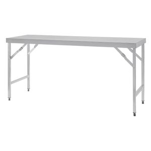 Vogue Stainless Steel Folding Table 1800mm - CB906  - 1