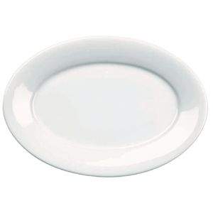 Churchill Art de Cuisine Menu Oval Plates 254mm (Pack of 6) - CE760  - 1