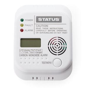 Status Carbon Monoxide CO Digital Alarm - GR586  - 1