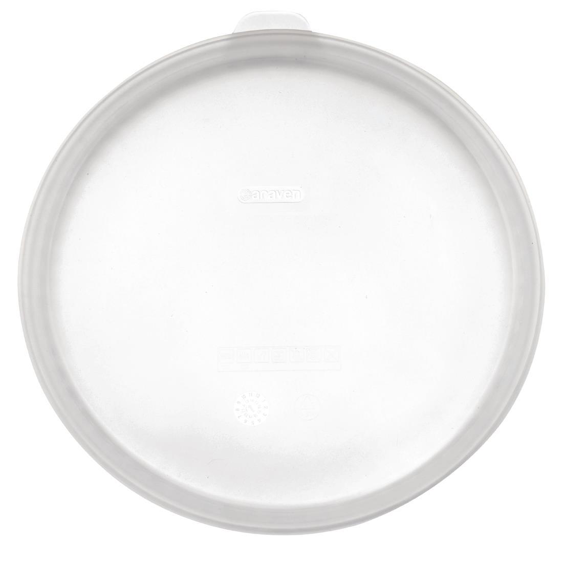 Araven Round Silicone Lid Clear 325mm - FP933  - 1