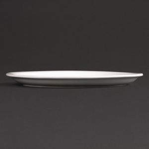 Olympia Linear Oval Plates 295mm (Pack of 6) - U093  - 3
