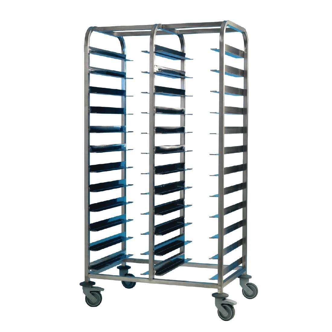 EAIS Stainless Steel Clearing Trolley 24 Shelves - DP293  - 1