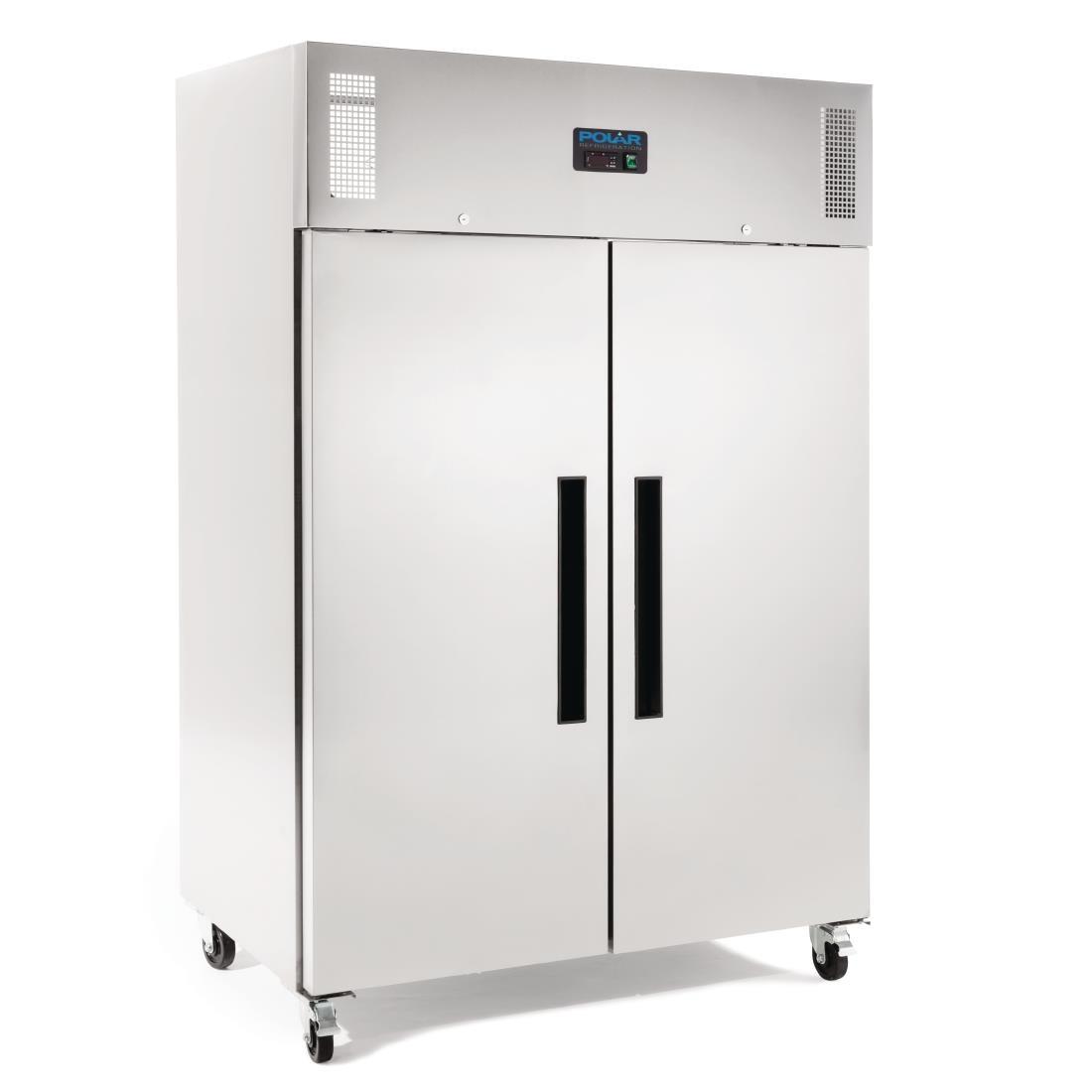 Polar G-Series Upright Double Door Freezer 1200Ltr - G595  - 1