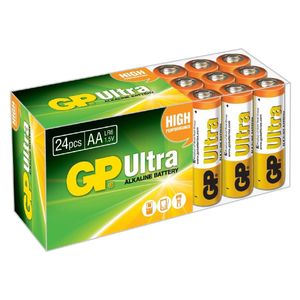 GP Ultra Battery Alkaline AA (Pack of 24) - FS712  - 1