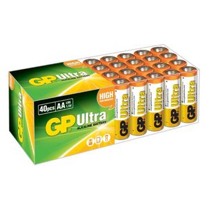 GP Ultra Battery Alkaline AA (Pack of 40) - FS713  - 1