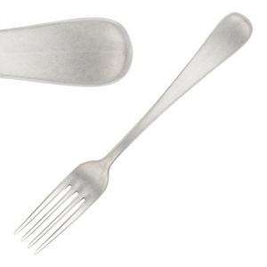 Pintinox Baguette Stonewashed Table Fork (Pack of 12) - GN781  - 1
