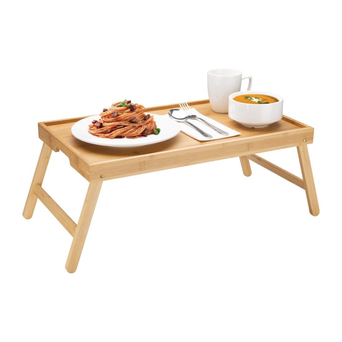 Olympia Bamboo Room Service Tray 625x315x215mm - DT433  - 5