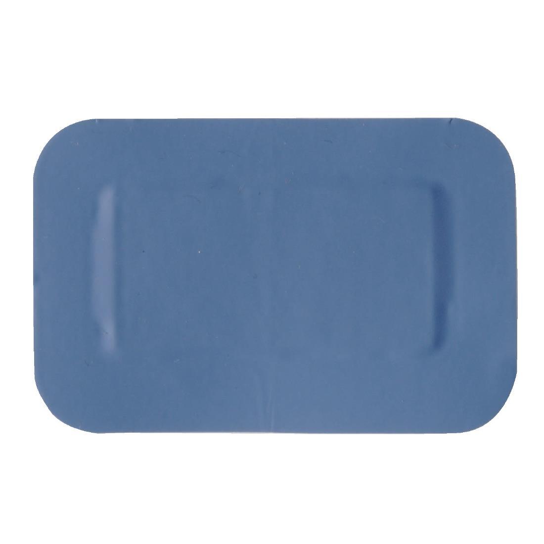 A-CARE DETECTABLE BLUE PLASTERS LARGE PATCH 75X50MM - BOX 50 - CB443  - 1