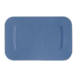 A-CARE DETECTABLE BLUE PLASTERS LARGE PATCH 75X50MM - BOX 50 - CB443  - 1