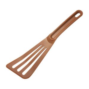 Mercer Culinary Hells Tools Slotted Spatula Brown 12" - CW538  - 1