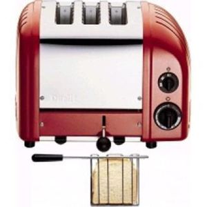 Dualit 2 + 1 Combi Vario 3 Slice Toaster Red 31214 - CD353  - 1
