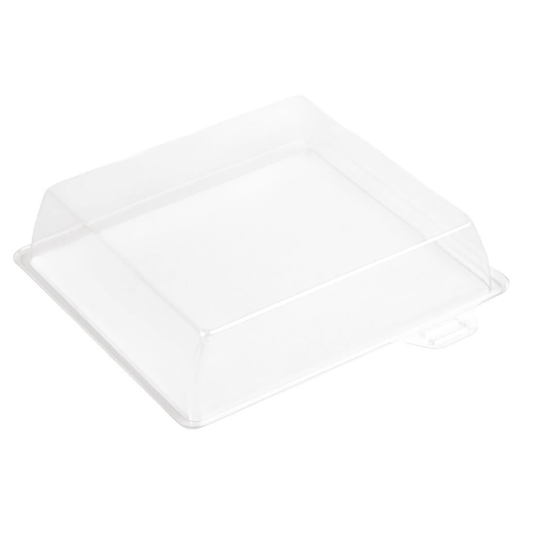 Faerch Recyclable Sushi Snack Tray Lids 111 x 109mm (Pack of 2400) - FB293  - 1