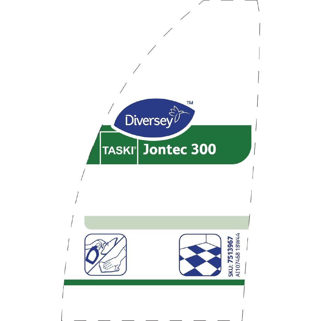 TASKI Jontec 300 Pur-Eco Floor Cleaner Refill Bottles 500ml (5 Pack) - FA139  - 2
