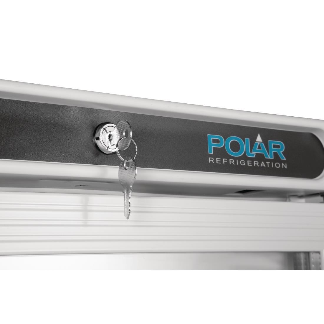 Polar C-Series Upright Display Fridge 400Ltr White - CD087  - 10