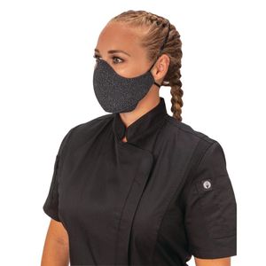 Chef Works Reusable Face Cover Pack of 6 - DG217  - 3