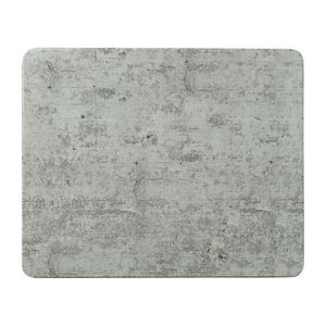 Steelite Concrete Rectangular Melamine Platters GN 1/2 (Pack of 3) - VV1087  - 1