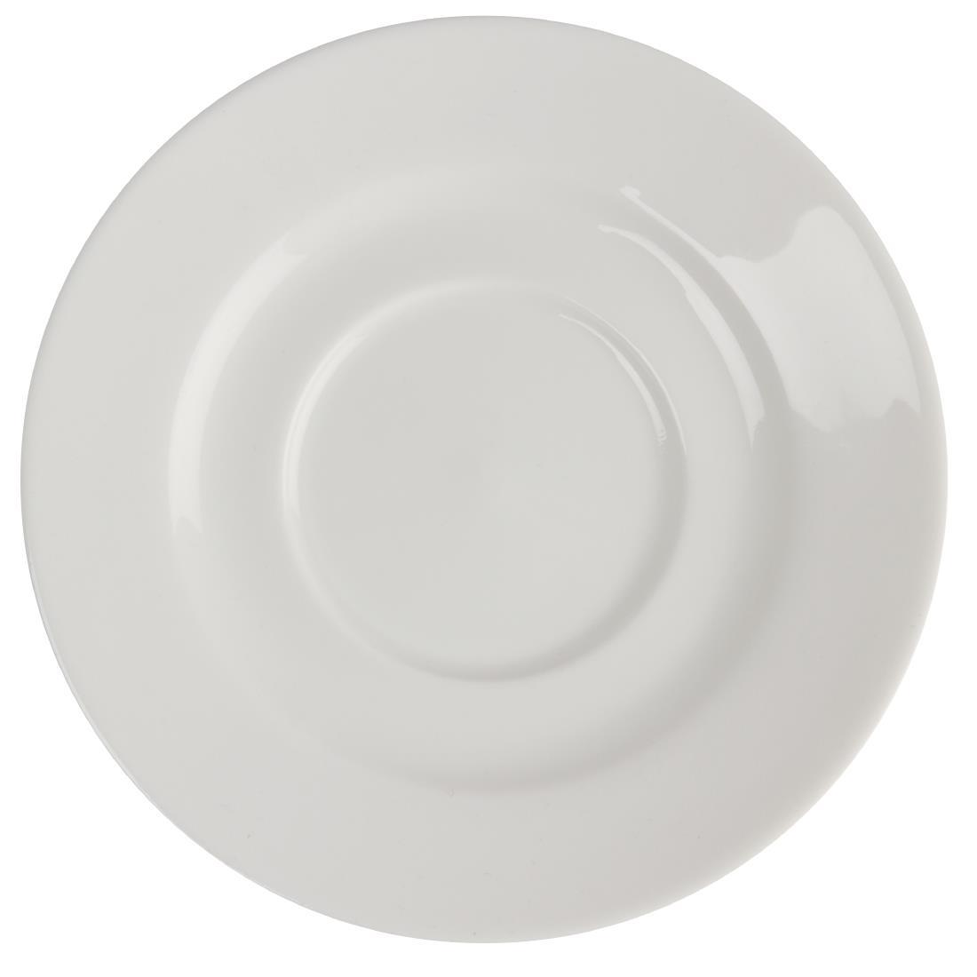 Olympia Lumina Round Saucers 110mm (Pack of 6) - CD644  - 3