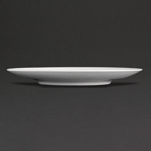 Royal Porcelain Classic White Flat Plate 280mm (Pack of 12) - GT935  - 1