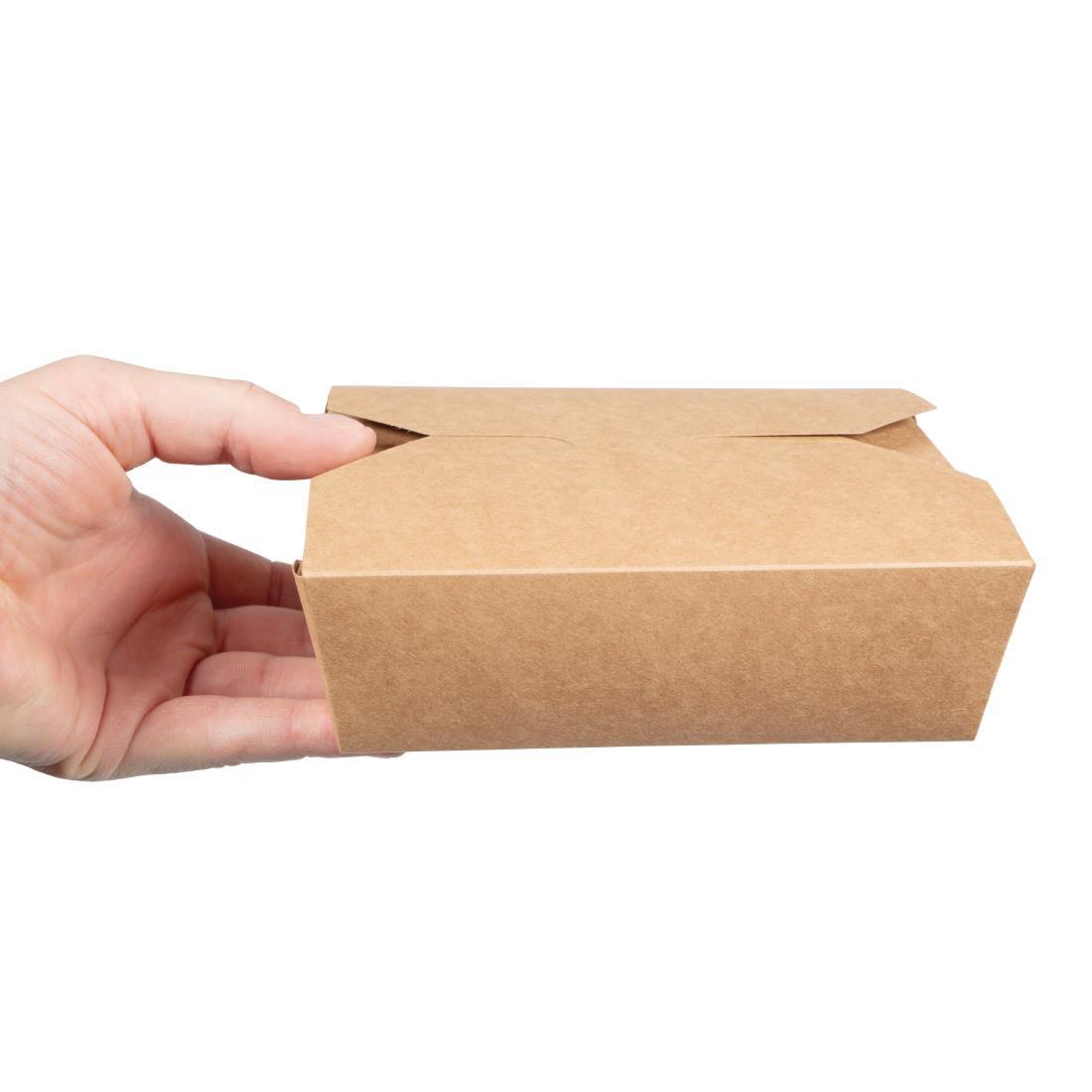 Vegware Compostable Paperboard Food Boxes No.5 1050ml / 37oz (Pack of 150) - GL859  - 4