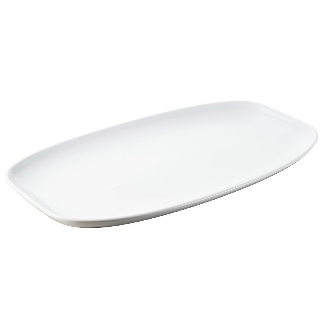 Revol Club Rectangular Plate White 360 x 210mm (Pack of 4) - GM506  - 1