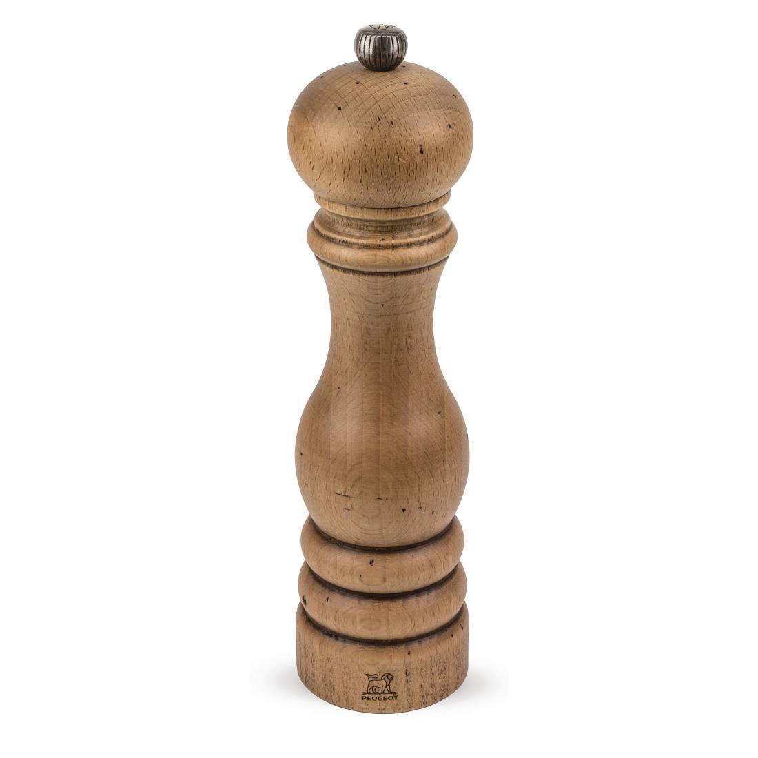 Peugeot Antique Wood Pepper Mill 9in - GN551  - 1