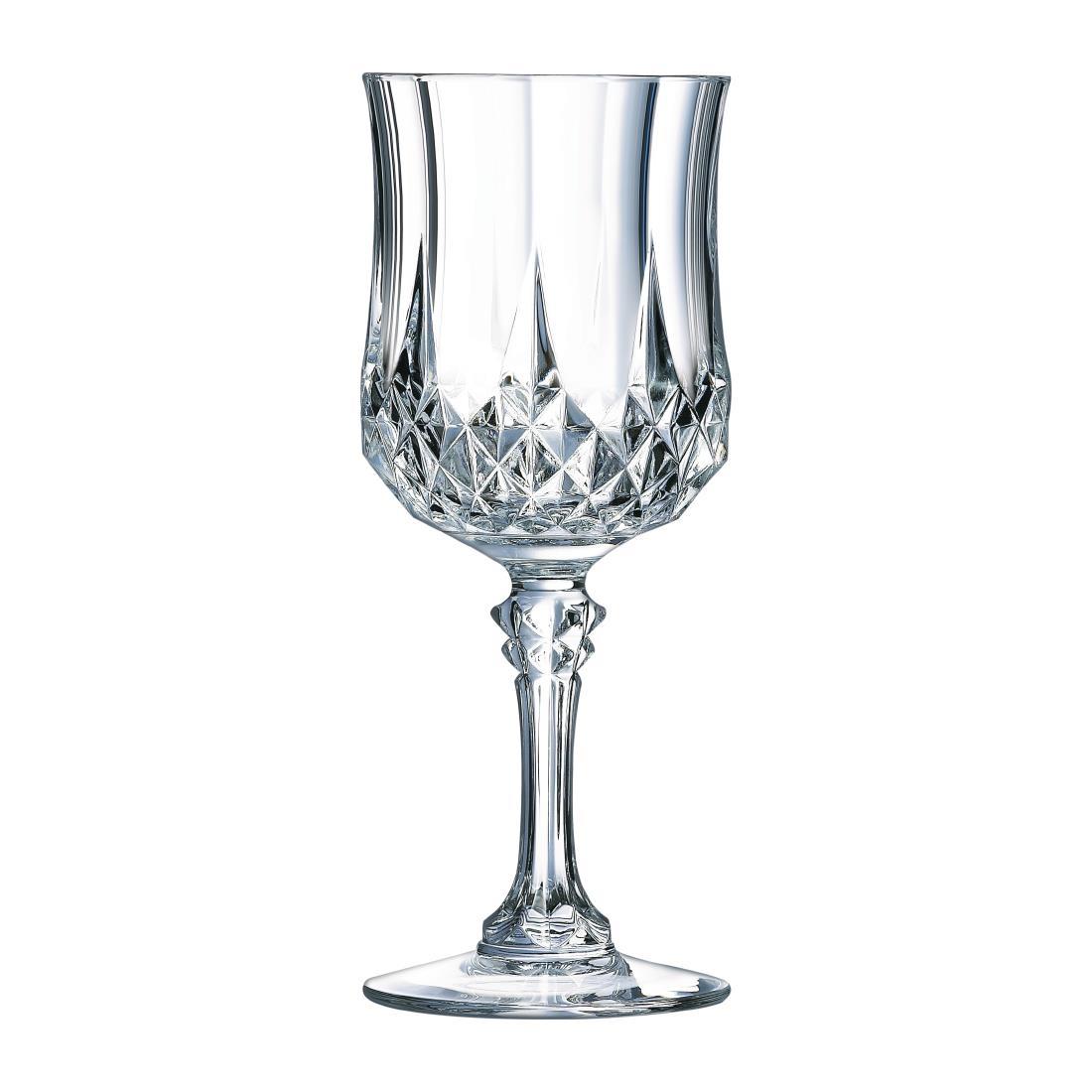 Cristal d'Arques Longchamp Glasses 250ml (Pack of 12) - FC284  - 1