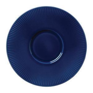 Steelite Willow Azure Gourmet Plates Small Well Blue 285mm (Pack of 6) - VV1803  - 1