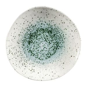 Churchill Studio Prints Mineral Green Centre Organic Round Bowls 253mm (Pack of 12) - FC124  - 1