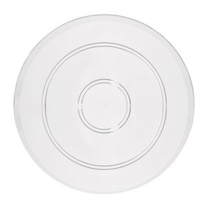 Olympia Kristallon Polycarbonate Display Plate Clear 345(Ø)mm - FE474  - 1
