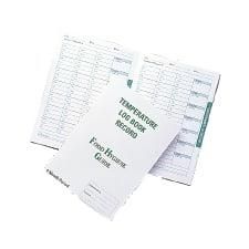 Temperature Log Book