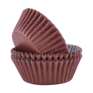 Rose Gold Cupcake Liners, Foil Baking Cups (2.75 x 1.5 In, 100 Pack), PACK  - Foods Co.