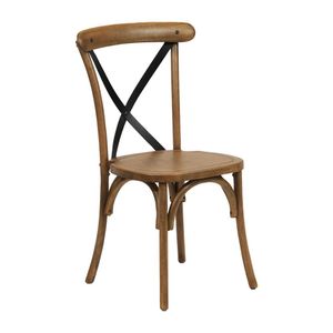 Bristol Dining Chair Weathered Oak (Pack of 2)