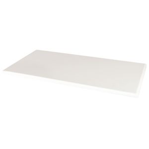 Werzalit Rectangular Table Top White 1100mm