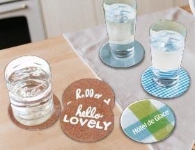 Custom Branded Coasters and Placemats