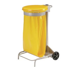 Rossignol Collecroule Mobile Sack Trolley Yellow