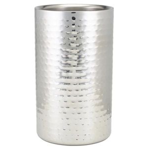 GenWare Hammered Stainless Steel Wine Cooler - 003H - 1