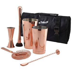 Copper Cocktail Bar Kit 7pcs - CBK3C - 1