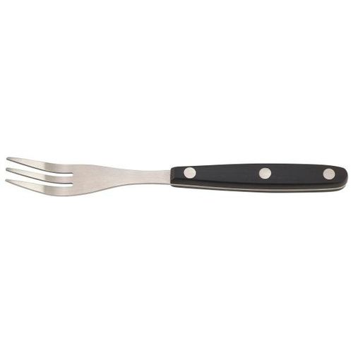 Steak Fork Black Poly Handle (Dozen) - STF-BLK - 1