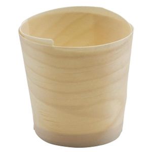 GenWare Disposable Wooden Serving Cups 6cm (100pcs) - DWSCP6 - 1