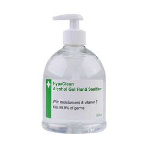 Alcohol Gel Hand Sanitiser 500ml (Pack of 6) - M6852PM - 1
