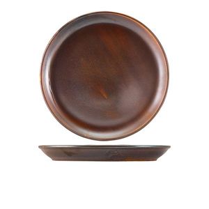 Terra Porcelain Rustic Copper Coupe Plate 27.5cm (Pack of 6) - CP-PRC27 - 1